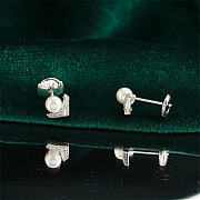 Kitlife Chaumet Joséphine Aigrette de Pearls Diamond Earrings - 6