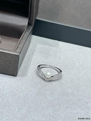 Kitlife Chaumet Joséphine Aigrette de Pearls Diamond Ring