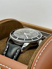 Kitlife Breitling Superocean Heritage 46mm A17320 Stainless Steel Black Dial Watch - 3
