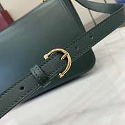 Kitlife Gucci Siena Small Top Handle Bag Green 855536 25.5x16x9cm  - 3