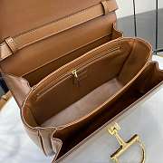 Kitlife Gucci Siena Small Top Handle Bag Brown 855536 25.5x16x9cm  - 2