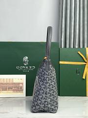 Kitlife Goyard Mini Bohème Hobo Goyardine Canvas Grey Bag 120250 26x11x22cm  - 5