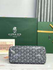 Kitlife Goyard Mini Bohème Hobo Goyardine Canvas Grey Bag 120250 26x11x22cm  - 2