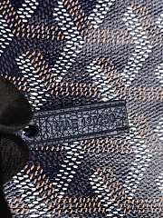 Kitlife Goyard Mini Bohème Hobo Goyardine Canvas Dark Blue Bag 120250 26x11x22cm  - 5