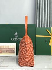 Kitlife Goyard Mini Bohème Hobo Goyardine Canvas Orange Bag 120250 26x11x22cm - 2