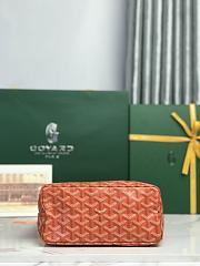 Kitlife Goyard Mini Bohème Hobo Goyardine Canvas Orange Bag 120250 26x11x22cm - 4
