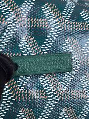 Kitlife Goyard Mini Bohème Hobo Goyardine Canvas Green Bag 120250 26x11x22cm  - 2