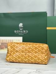 Kitlife Goyard Mini Bohème Hobo Goyardine Canvas Yellow Bag 120250 26x11x22cm  - 5