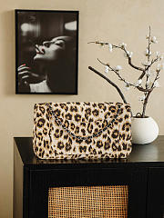 Kitlife Chanel 2026 Leopard Print Chain Bag 18x33x8cm - 5