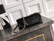 Kitlife Chanel Clutch With Chain Black Calfskin, Imitation Pearls & Gold-Tone Metal AP4975 10.5x15x5.5cm  - 5
