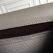 Kitlife Chloe Marcie Crossbody Bag in Grey Calfskin 24x20x10cm - 3