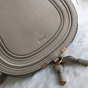 Kitlife Chloe Marcie Crossbody Bag in Grey Calfskin 24x20x10cm - 4