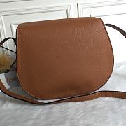 Kitlife Chloe Marcie Crossbody Bag in Brown Calfskin 24x20x10cm - 2