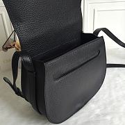 Kitlife Chloe Marcie Crossbody Bag in Black Calfskin 24x20x10cm  - 3