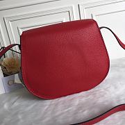 Kitlife Chloe Marcie Crossbody Bag in Red Calfskin 24x20x10cm - 3