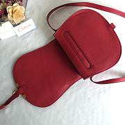Kitlife Chloe Marcie Crossbody Bag in Red Calfskin 24x20x10cm - 2
