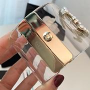 Kitlife Chanel Lucite Pearl CC Cuff  - 5