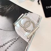 Kitlife Chanel Lucite Pearl CC Cuff  - 4