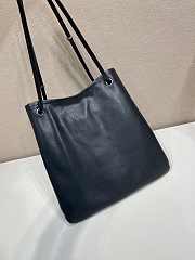 Kitlife Prada Route Large Leather Bag Black 1BC293 39x33cm  - 6