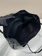 Kitlife Prada Route Large Leather Bag Black 1BC293 39x33cm  - 4