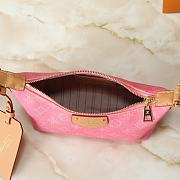 Kitlife Louis Vuitton Pochette Hills Bag Monogram Origine Rose Ruban M82949 18.5x11x6.5cm  - 6
