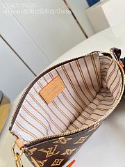 Kitlife Louis Vuitton Pochette Accessoires Bag Monogram Origine Ebene M27718 23.5x13.5x4cm - 5