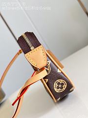 Kitlife Louis Vuitton Pochette Accessoires Bag Monogram Origine Ebene M27718 23.5x13.5x4cm - 3