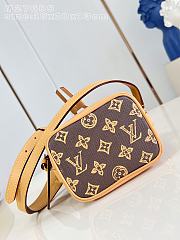 Kitlife Louis Vuitton Nano Noé Bag Monogram Origine Ebene M27699 16x10x13cm - 5