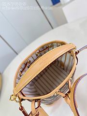 Kitlife Louis Vuitton Nano Noé Bag Monogram Origine Ebene M27699 16x10x13cm - 2