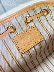 Kitlife Louis Vuitton Nano Noé Bag Monogram Origine Ebene M27699 16x10x13cm - 3