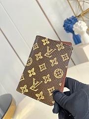 Kitlife Louis Vuitton Passport Cover Monogram Origine Ebene M27612 10x14x2.5cm - 6