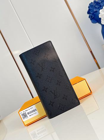 Kitlife Louis Vuitton Brazza Wallet Black M26735 10x19x2cm