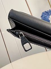 Kitlife Louis Vuitton Brazza Wallet Black M26735 10x19x2cm - 2
