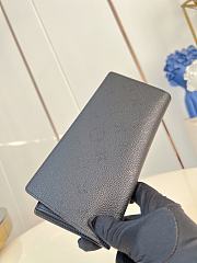 Kitlife Louis Vuitton Brazza Wallet Black M26735 10x19x2cm - 4