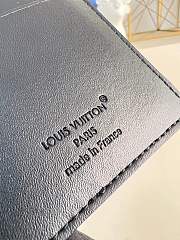 Kitlife Louis Vuitton Brazza Wallet Black M26735 10x19x2cm - 6