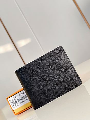 Kitlife Louis Vuitton Multiple Wallet Black M26744 11.5x9x1.5cm