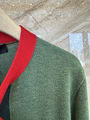 Kitlife Gucci Knit Wool Cashmere Cardigan With Web  - 4