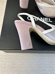 Kitlife Chanel Pink Cap Toe CC Slingback Sandals - 4