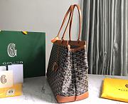 Kitlife Goyard Bellechasse Biaude Tote Bag Black & Brown 36x15x27cm - 5