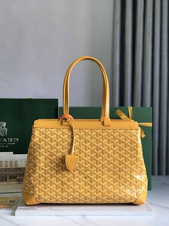 Kitlife Goyard Bellechasse Biaude Tote Bag Yellow 36x15x27cm 