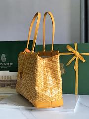 Kitlife Goyard Bellechasse Biaude Tote Bag Yellow 36x15x27cm  - 3