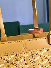 Kitlife Goyard Bellechasse Biaude Tote Bag Yellow 36x15x27cm  - 5