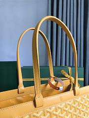 Kitlife Goyard Bellechasse Biaude Tote Bag Yellow 36x15x27cm  - 4