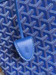 Kitlife Goyard Bellechasse Biaude Tote Bag Blue 36x15x27cm  - 5