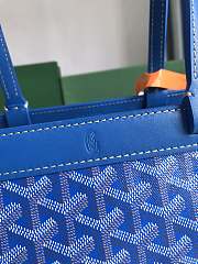 Kitlife Goyard Bellechasse Biaude Tote Bag Blue 36x15x27cm  - 4