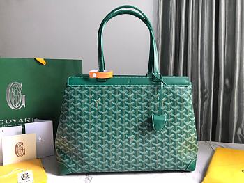 Kitlife Goyard Bellechasse Biaude Tote Bag Green 36x15x27cm 