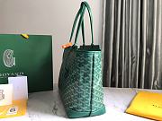 Kitlife Goyard Bellechasse Biaude Tote Bag Green 36x15x27cm  - 6