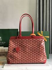 Kitlife Goyard Bellechasse Biaude Tote Bag Red 36x15x27cm  - 1