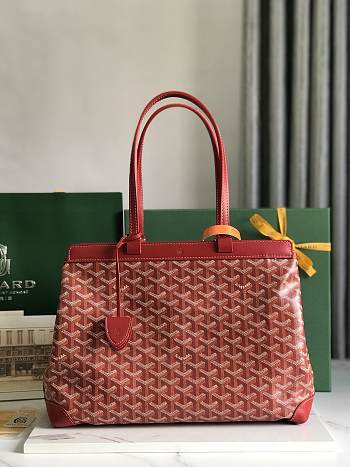 Kitlife Goyard Bellechasse Biaude Tote Bag Red 36x15x27cm 