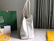Kitlife Goyard Bellechasse Biaude Tote Bag White 36x15x27cm - 5